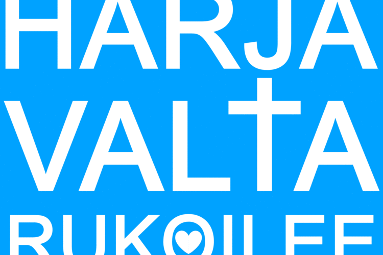 Harjavalta rukoilee -logo