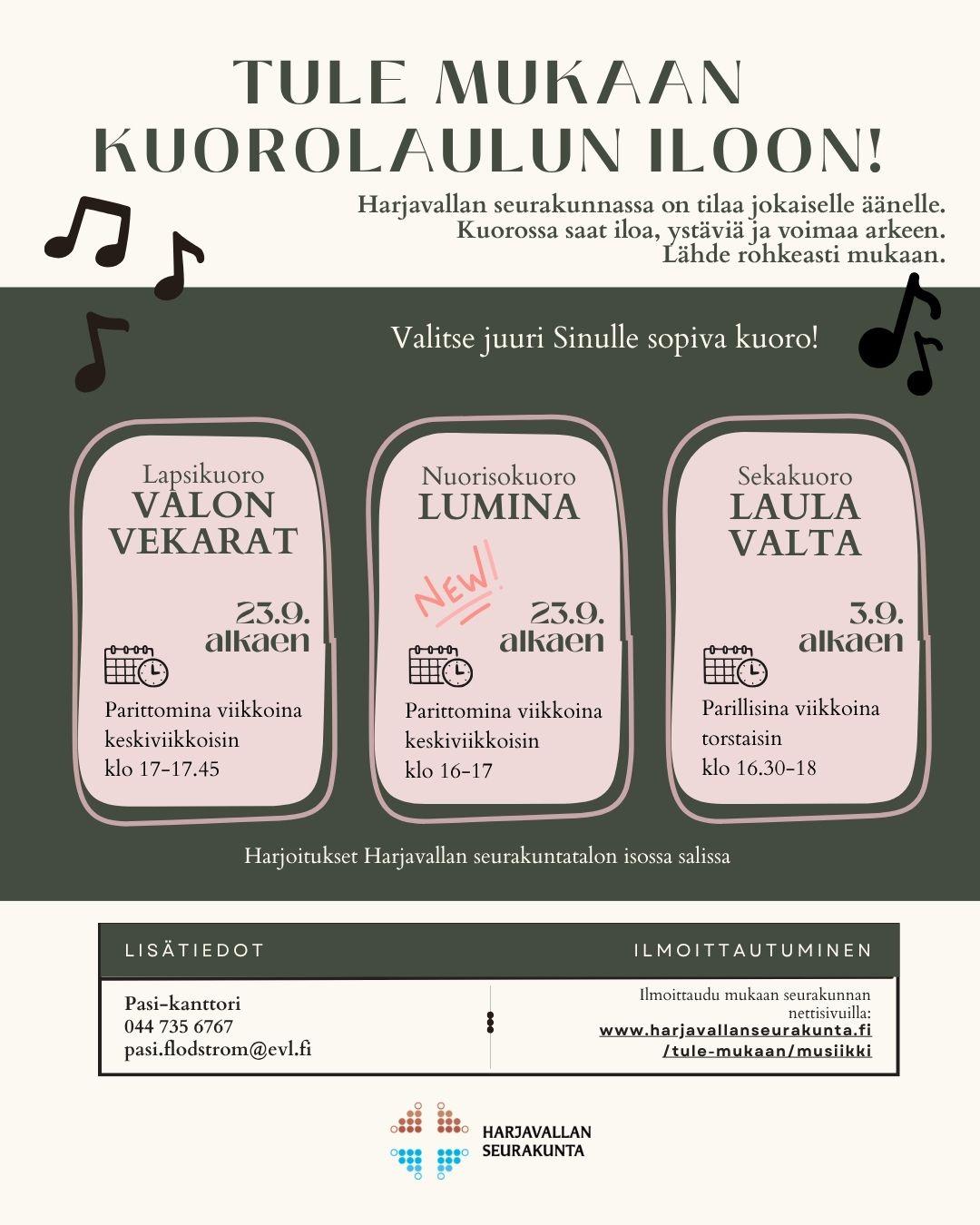 Seurakunnan kuorot